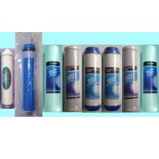 8 Li Filtre Seti Su Arıtma Cihazı Çift Karbonlu (1 Yıllık Set)