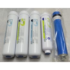 5 li Kapalı Kasa inline filtre 2,5