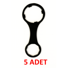 Filtre Kabı Açma Anahtar Su Arıtma Cihazı için 5 adet Anahtar (Filtre Kabı ve Membran Kabı)