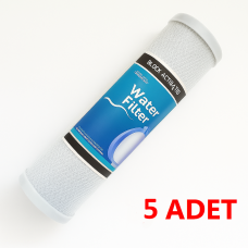 Blok Karbon Cto Filtre Su Arıtma Cihazı 5 Adet